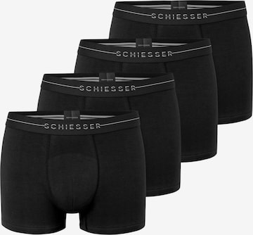 SCHIESSER Boxershorts 'Cotton Flex' in Schwarz: Vorderseite