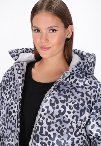 Manteau mi-saison myMo at night en gris