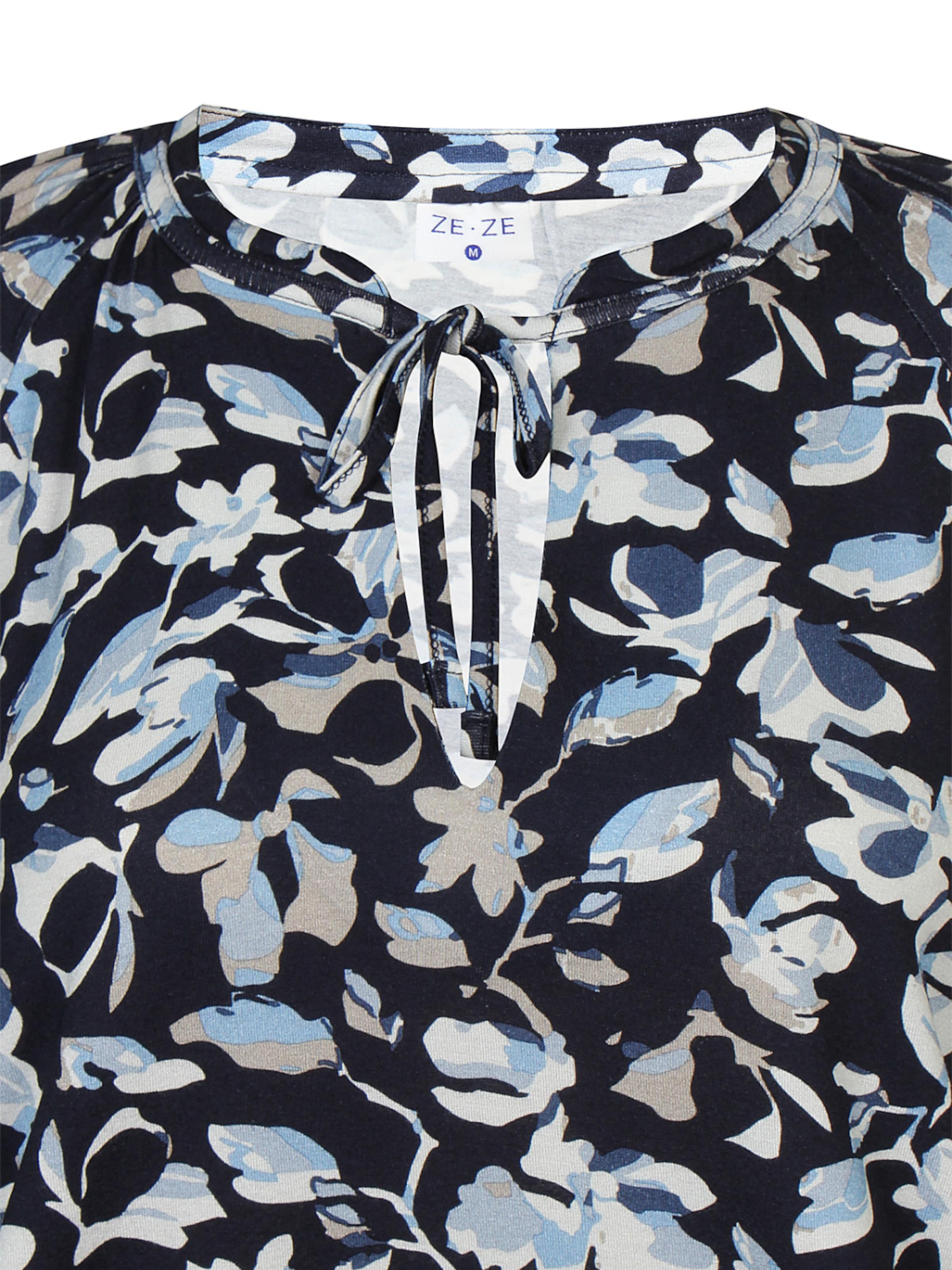 ze-ze Bluse 'Corinna 979'‌ in Blau