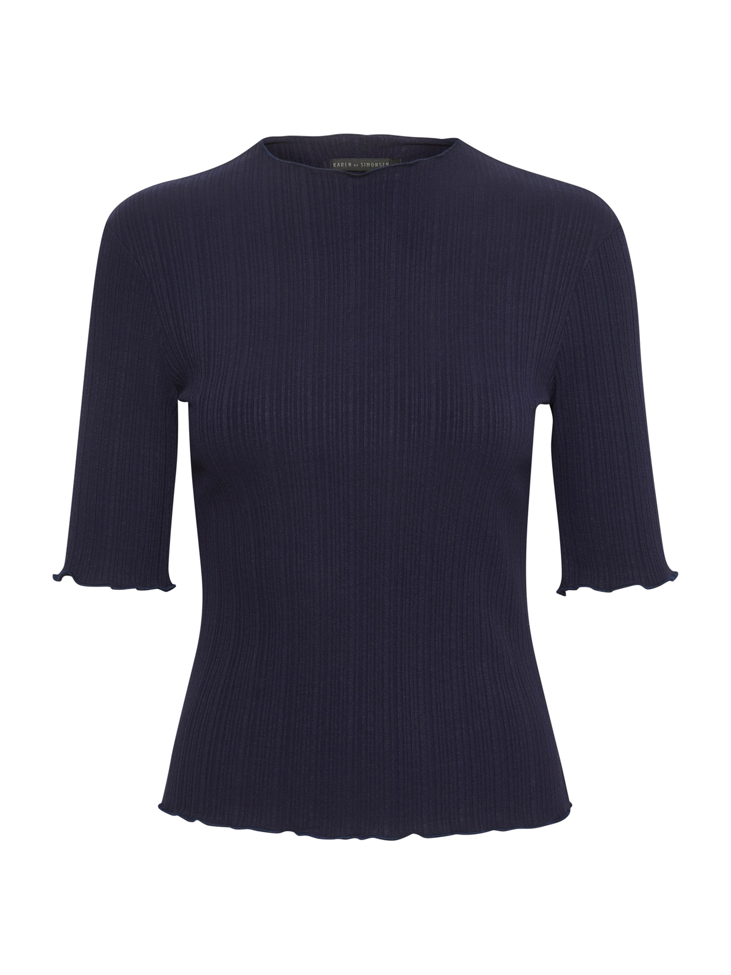 KAREN BY SIMONSEN - Camisa 'CandaceKB' em azul: frente