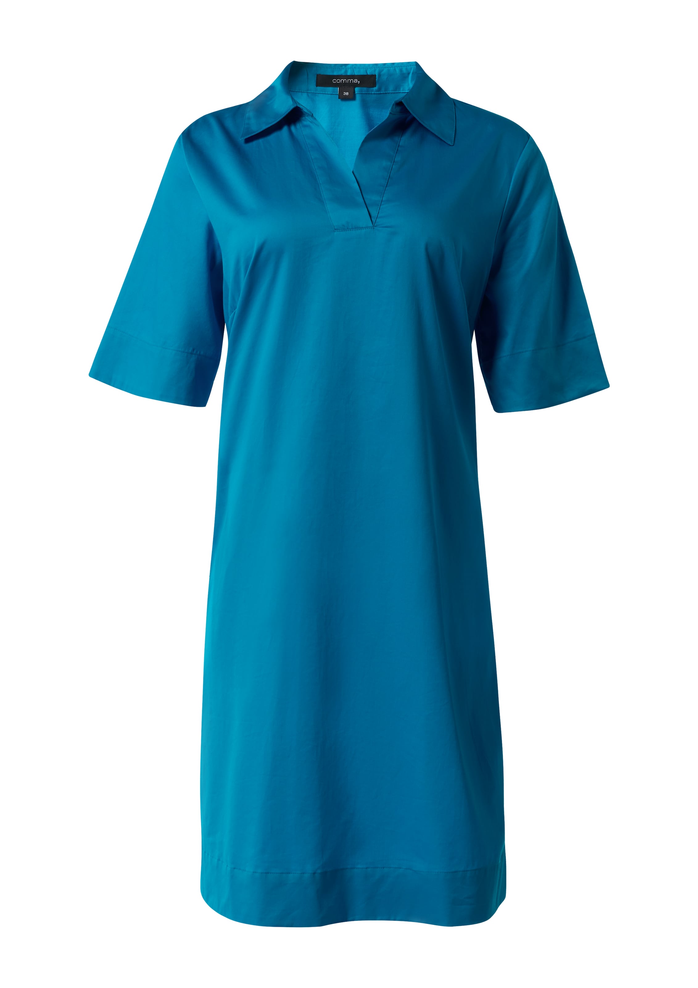 COMMA Kleid in Blau: Vorderseite