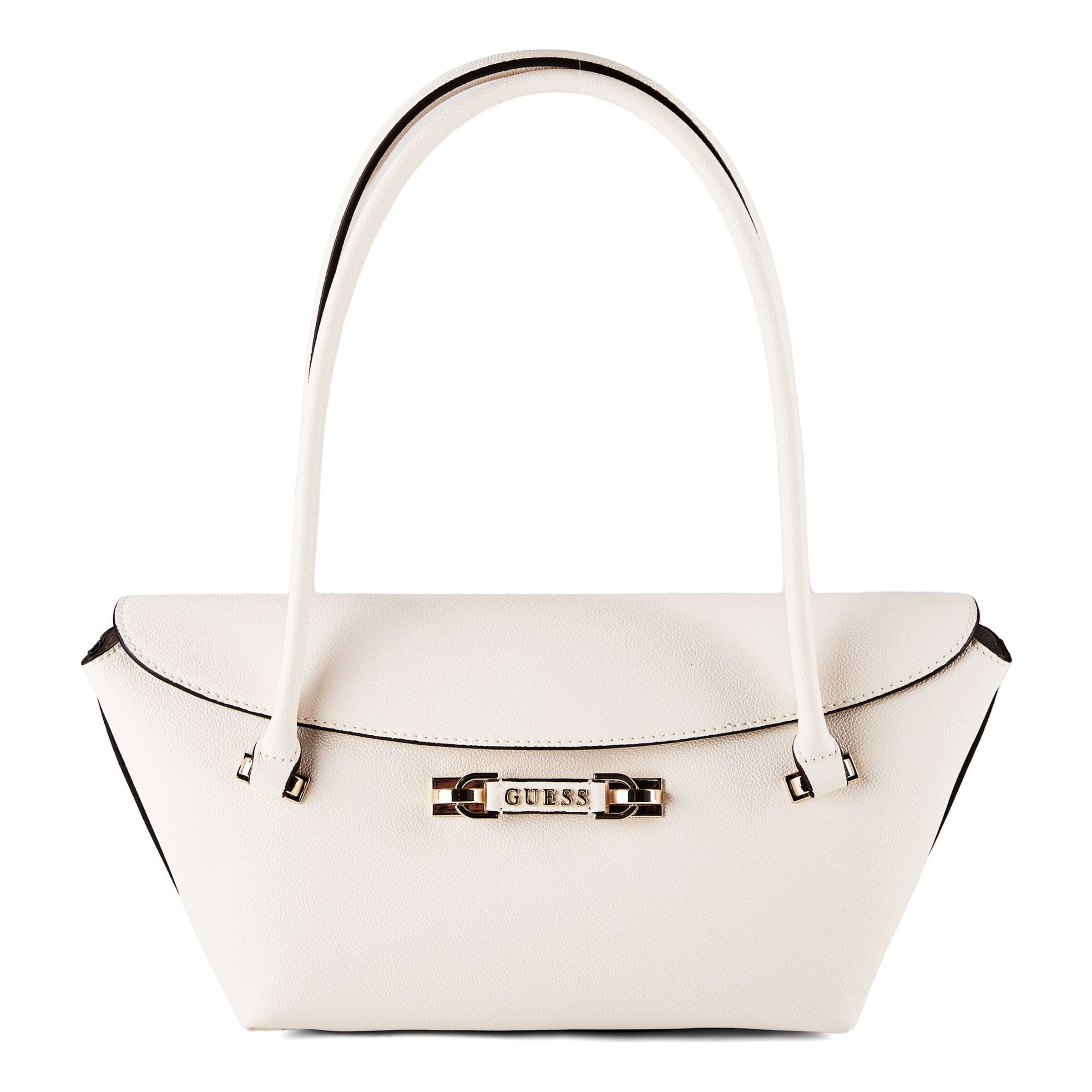 Sac bandoulière 'Sophia' GUESS en beige : devant