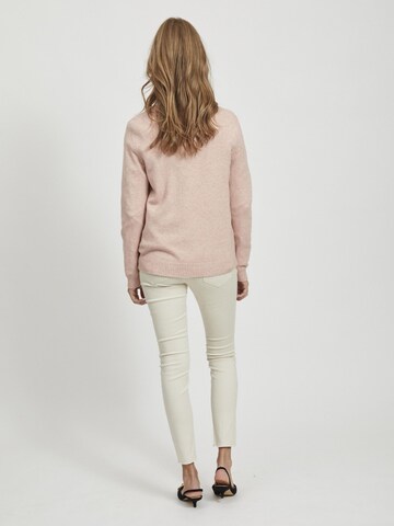 VILA Sweater 'Ril' in Beige