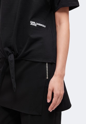 KARL LAGERFELD JEANS Tričko – černá