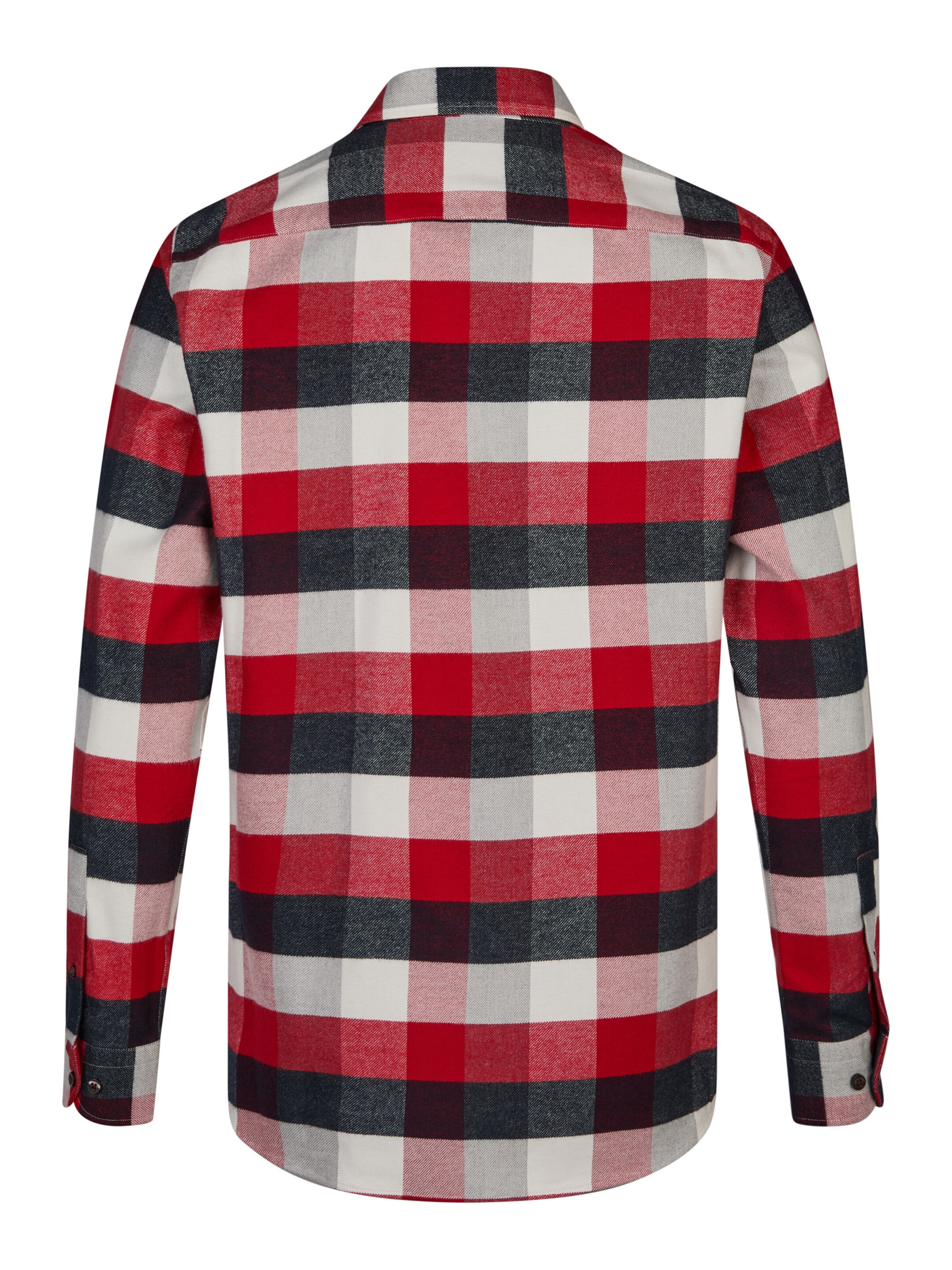 HECHTER PARIS Regular fit Button Up Shirt in Red