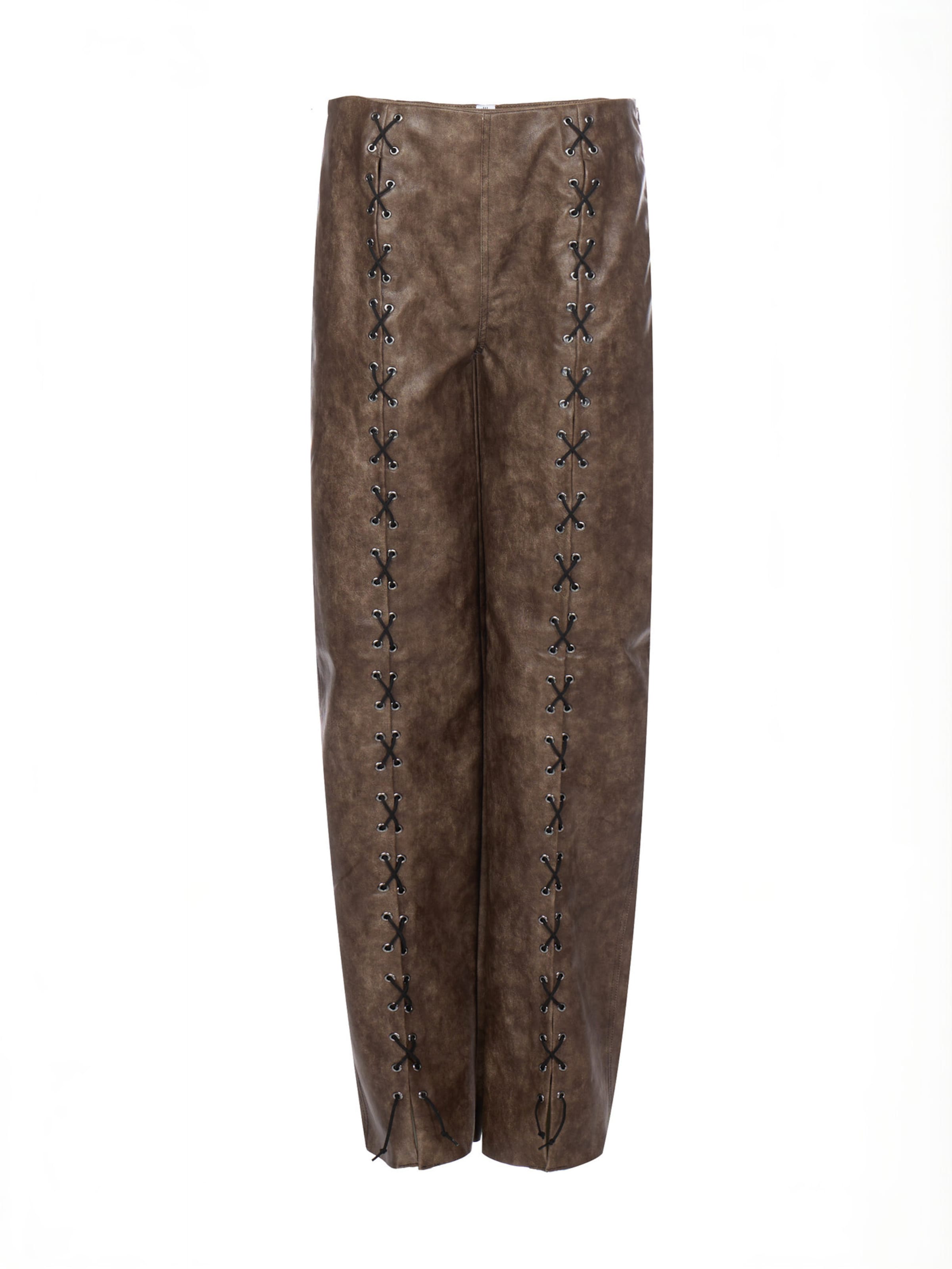 regular Pantaloni ' OliveRS ' di Résumé in marrone: frontale