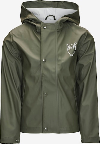 KnowledgeCotton Apparel Between-Season Jacket in Green: front