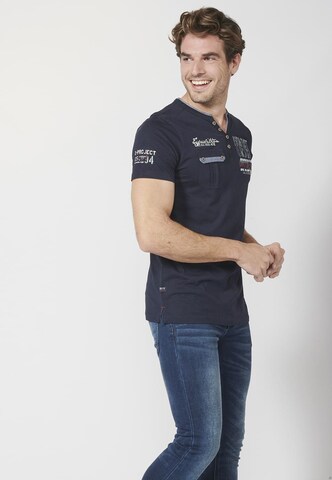 KOROSHI T-Shirt in Blau