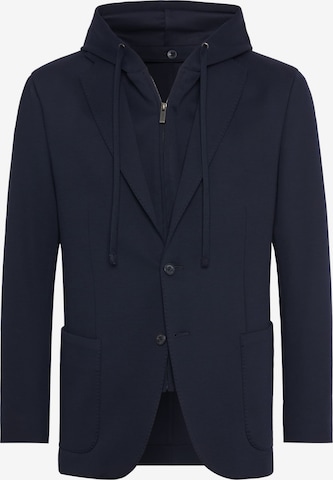 Coupe regular Veste de costume 'Madison' Boggi Milano en bleu : devant