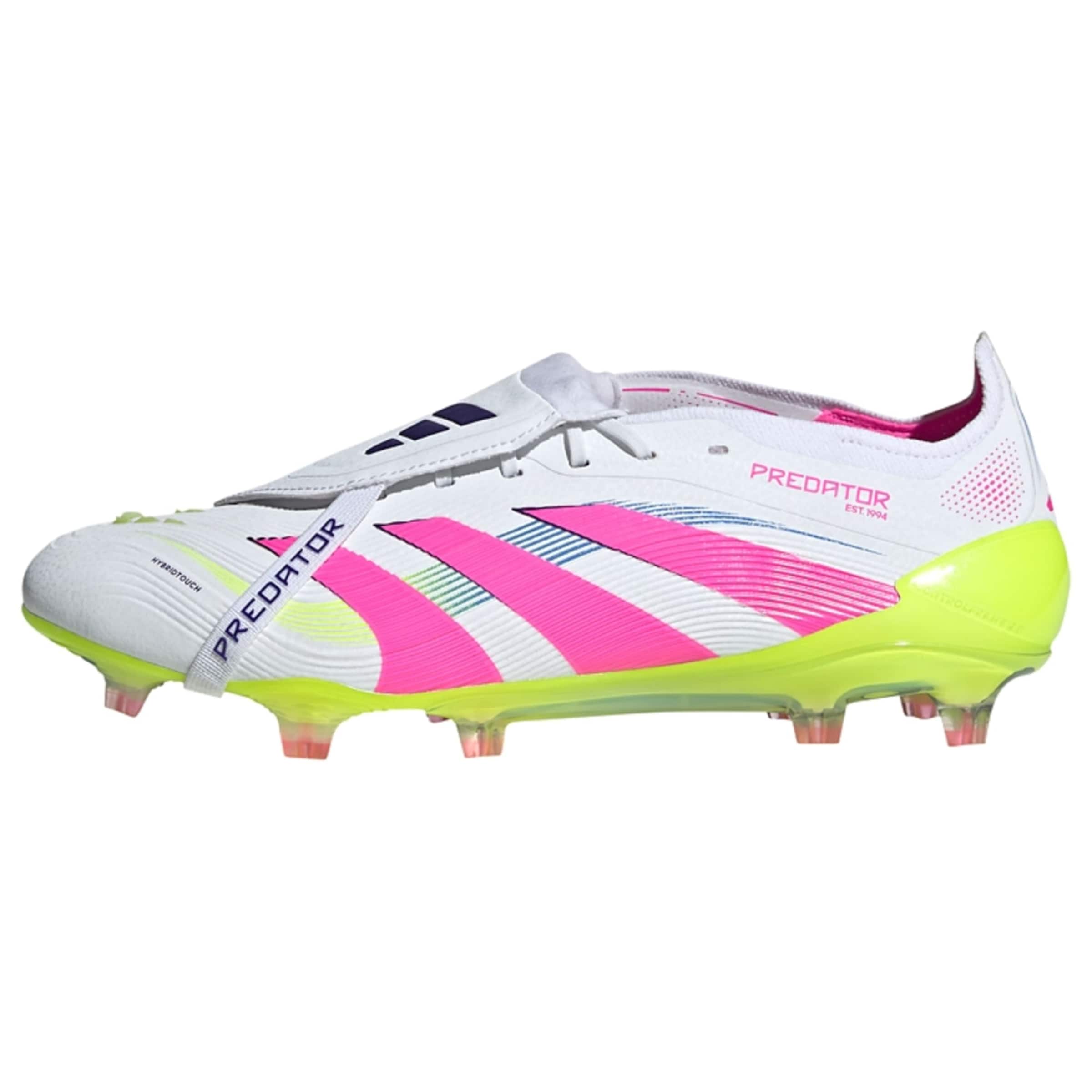 ADIDAS PERFORMANCE Soccer Cleats 'Predator Elite' in White: front