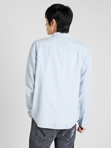 Coupe regular Chemise HOLLISTER en bleu