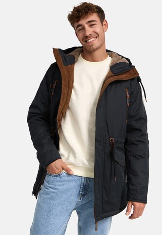 Veste d’hiver 'Gillespie' INDICODE JEANS en noir