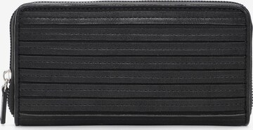 TAMARIS Wallet 'Liane' in Black: front