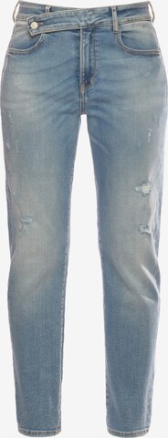 Le Temps Des Cerises Slim fit Jeans in Blue: front