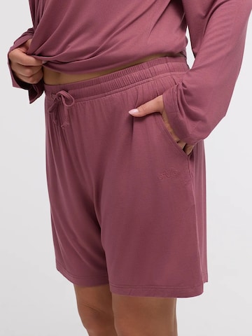 Pantalon de pyjama 'Pyjama Shorts' cfab en violet
