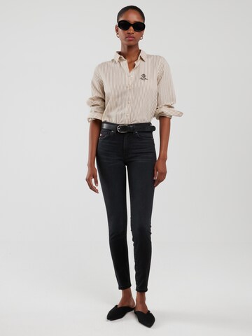 BIG STAR Skinny Jeans 'Melinda' in Grijs