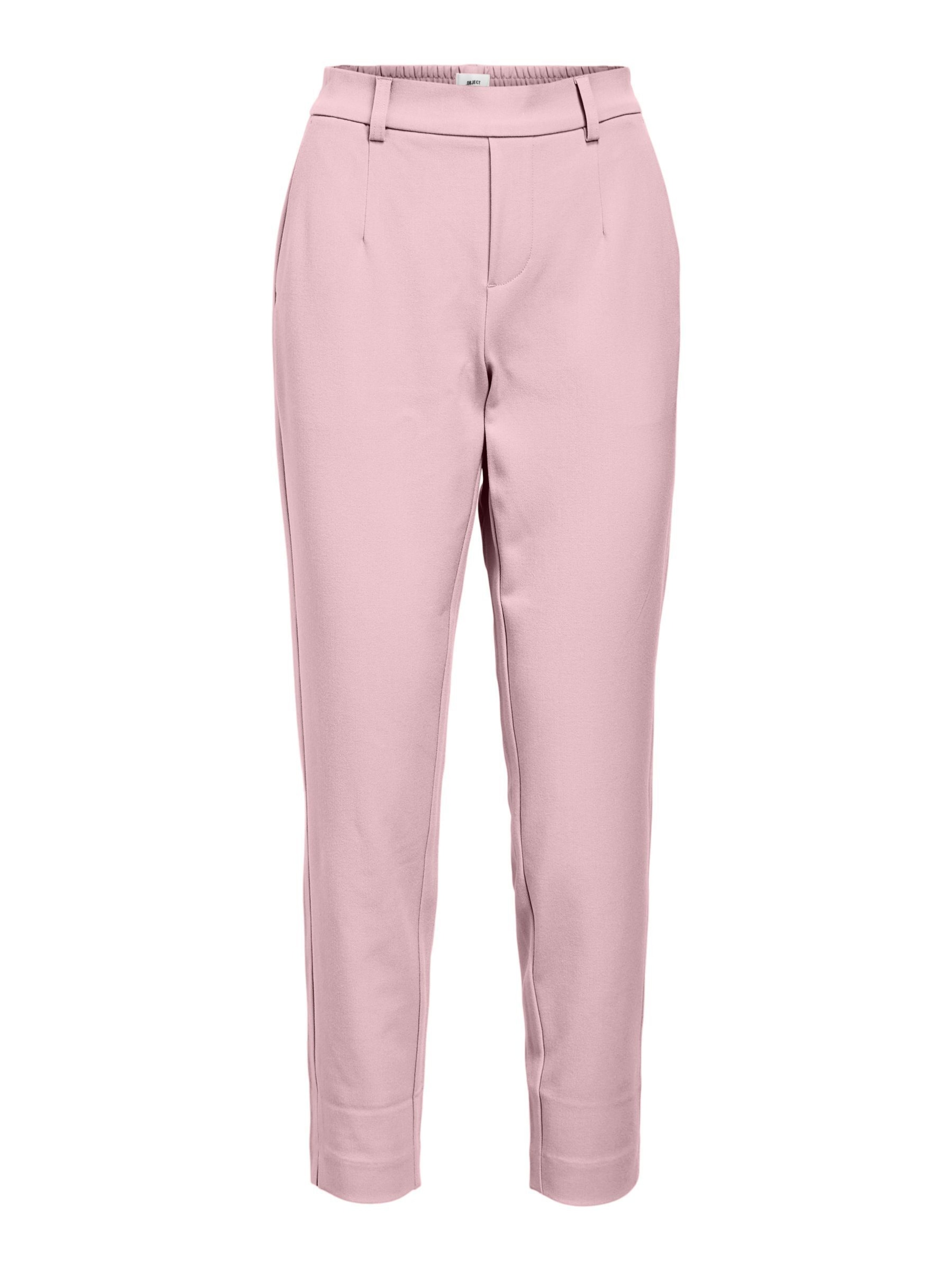 OBJECT Slimfit Broek 'OBJLisa' in Lila: voorkant