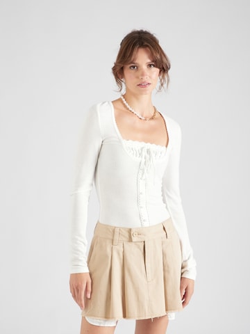 millane - Blusa 'Luana' en blanco: frente