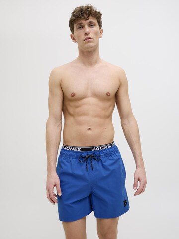 JACK & JONES Plavecké šortky 'JPSTMaui' – modrá