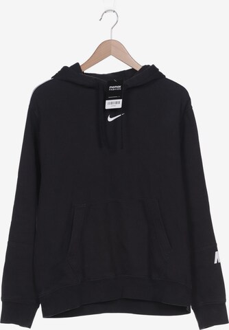 NIKE Sweatshirt & Zip-Up Hoodie in L in Black: front