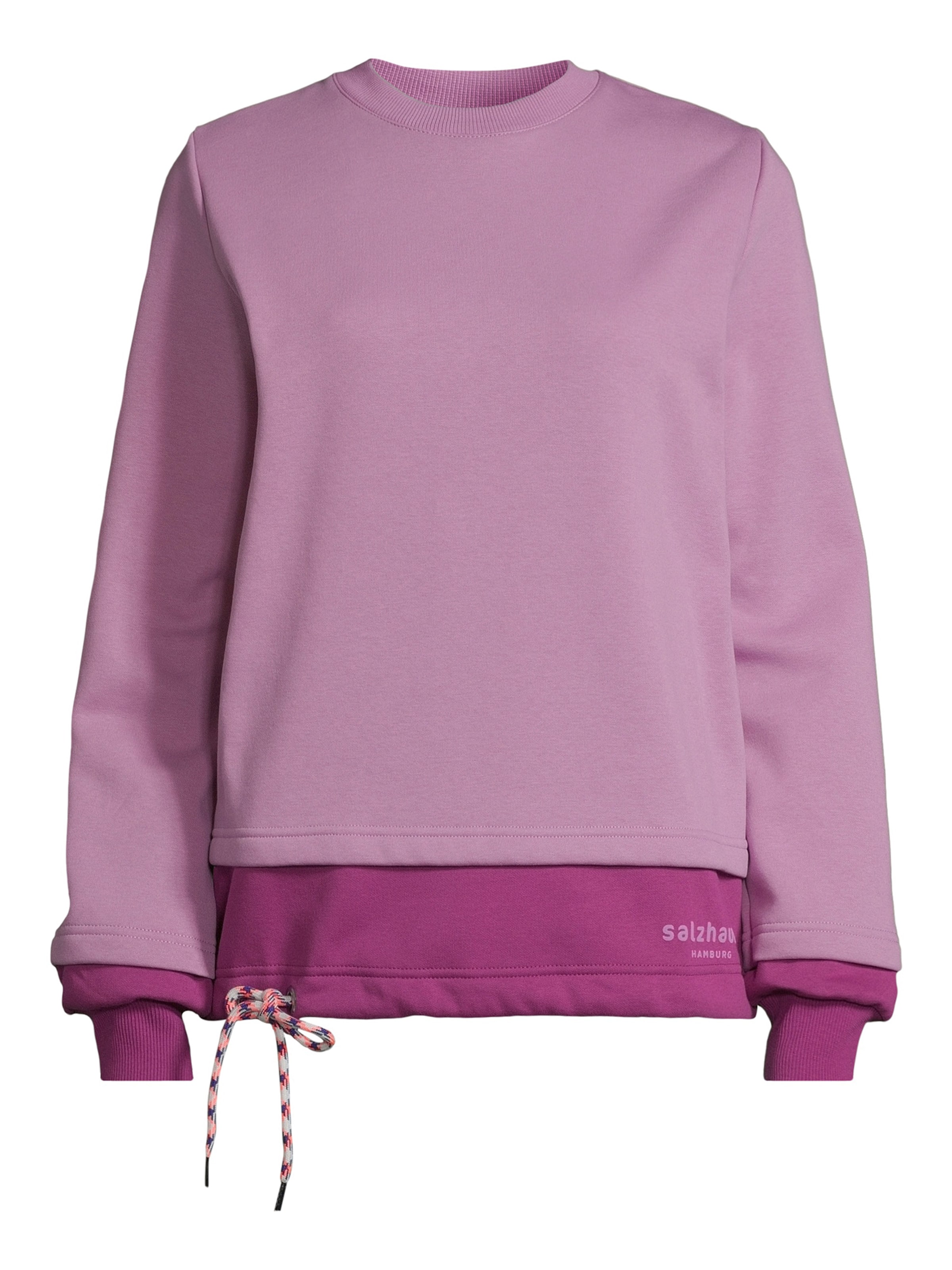 salzhaut Sweatshirt 'Sagespöne' in Pink: Vorderseite