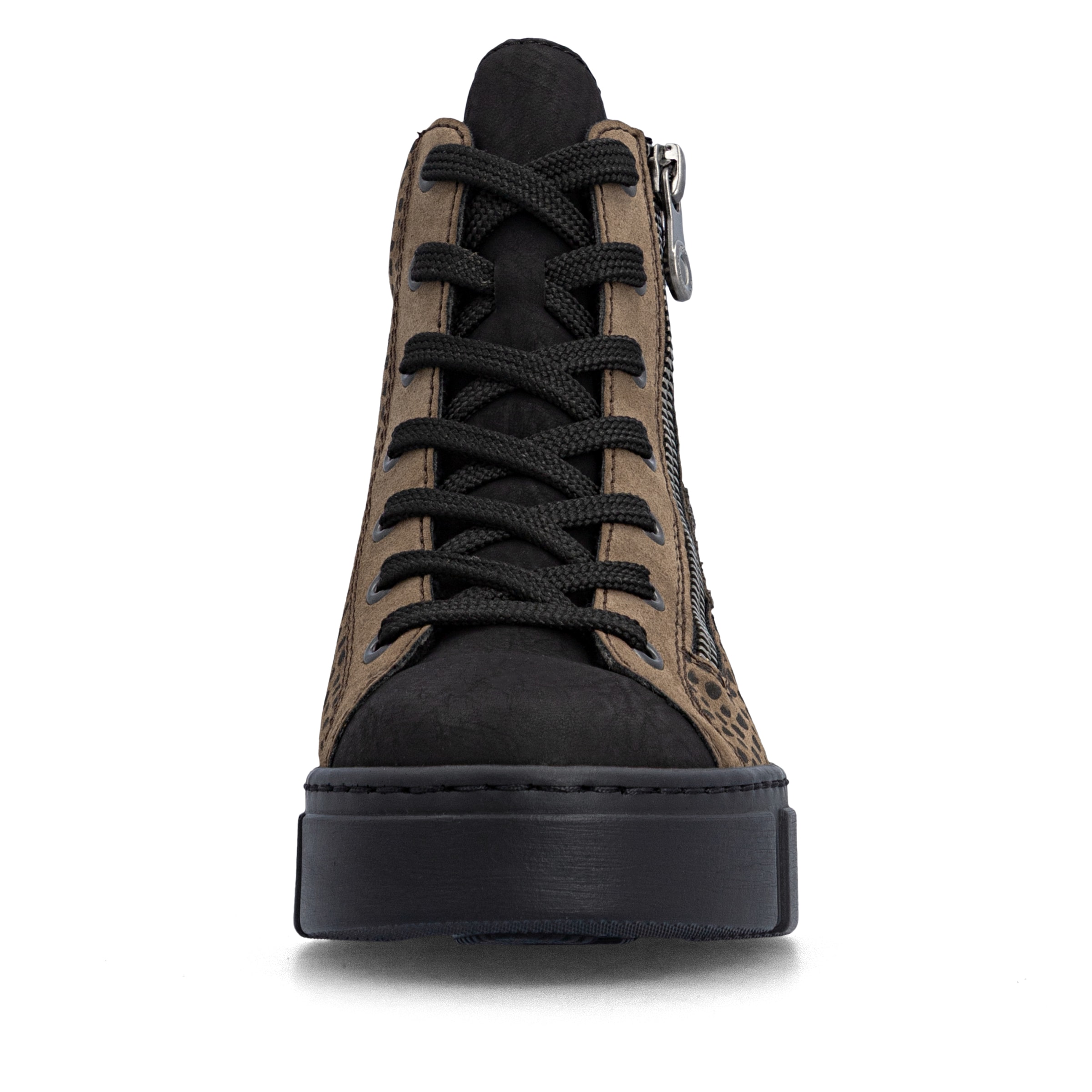 Baskets basses Rieker en marron