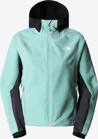 THE NORTH FACE - Casaco outdoor em verde: frente