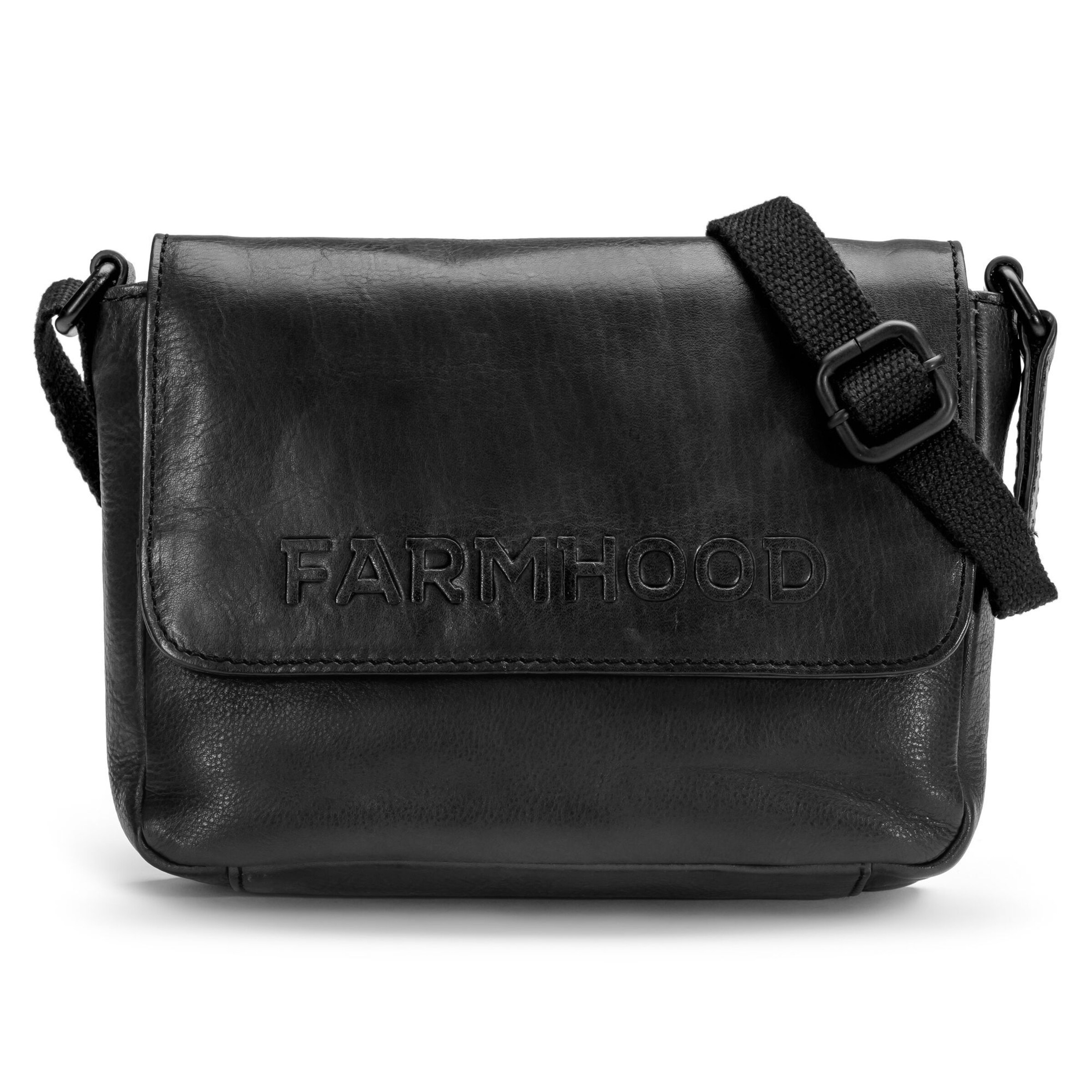 Farmhood Crossbody bag in Black: front