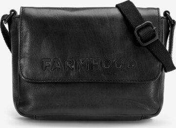 Farmhood Crossbody Bag in Black: front