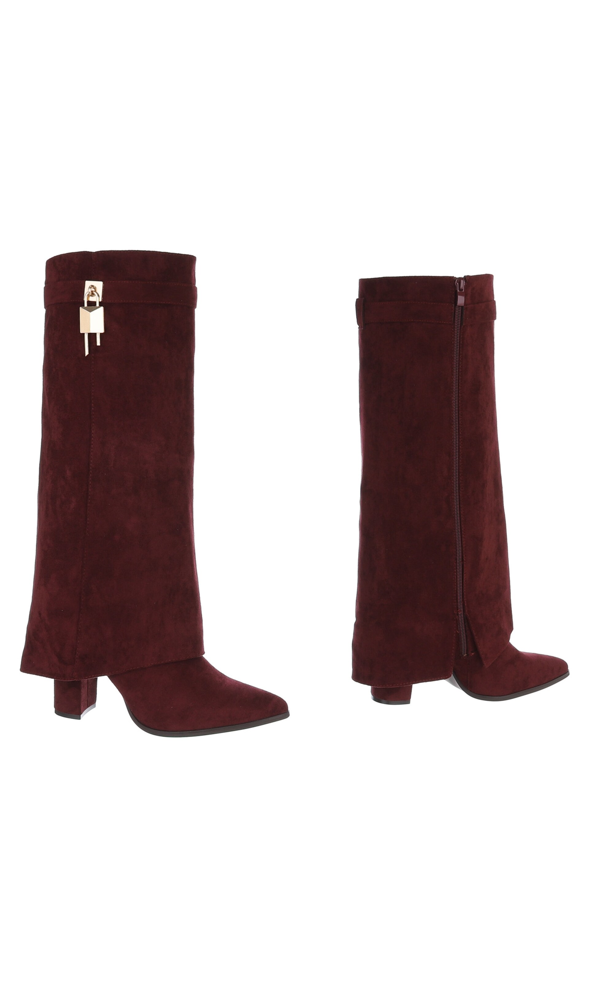 Ital-Design Stiefel in Rot
