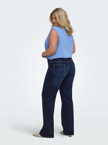 ONLY Carmakoma Wide Leg Jeans 'CARWILLY' i blå