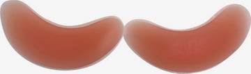 UNIQ BeautyGrudnjak dodaci 'Silicone Bra Inserts – Half-Moon Pads for Natural Lift (1 Pair, 2 x 35g)' - bež boja: prednji dio