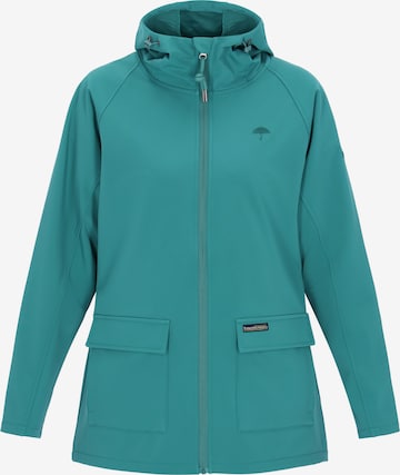 Schmuddelwedda - Chaqueta funcional en azul: frente