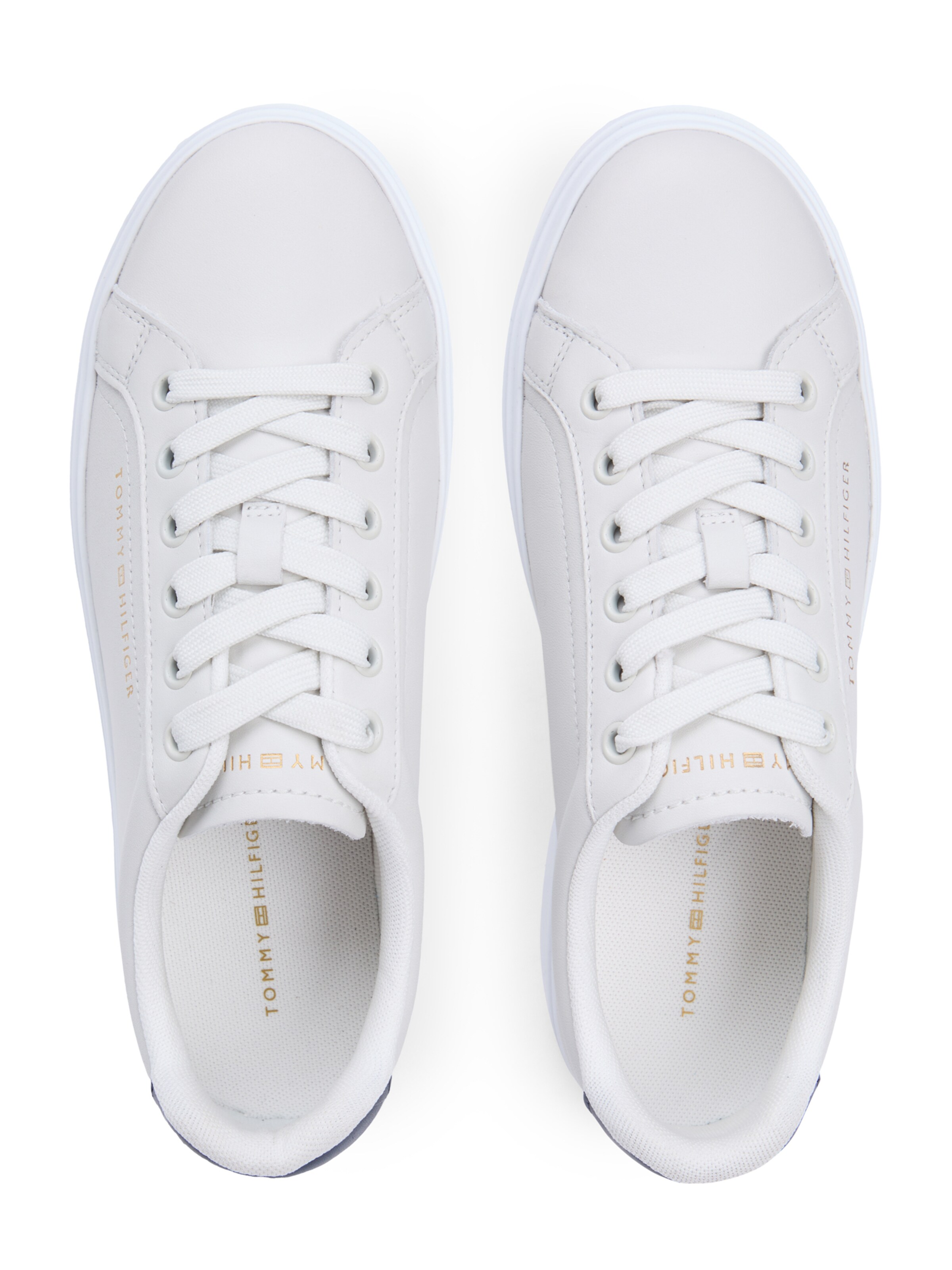 Baskets basses 'CHIC' TOMMY HILFIGER en beige : au dessus