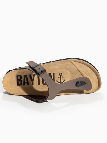 Bayton - Sandalias de dedo 'Mercure' en marrón