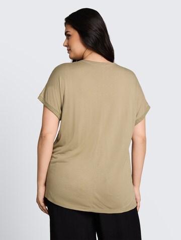 T-shirt Tom Tailor Women + en vert