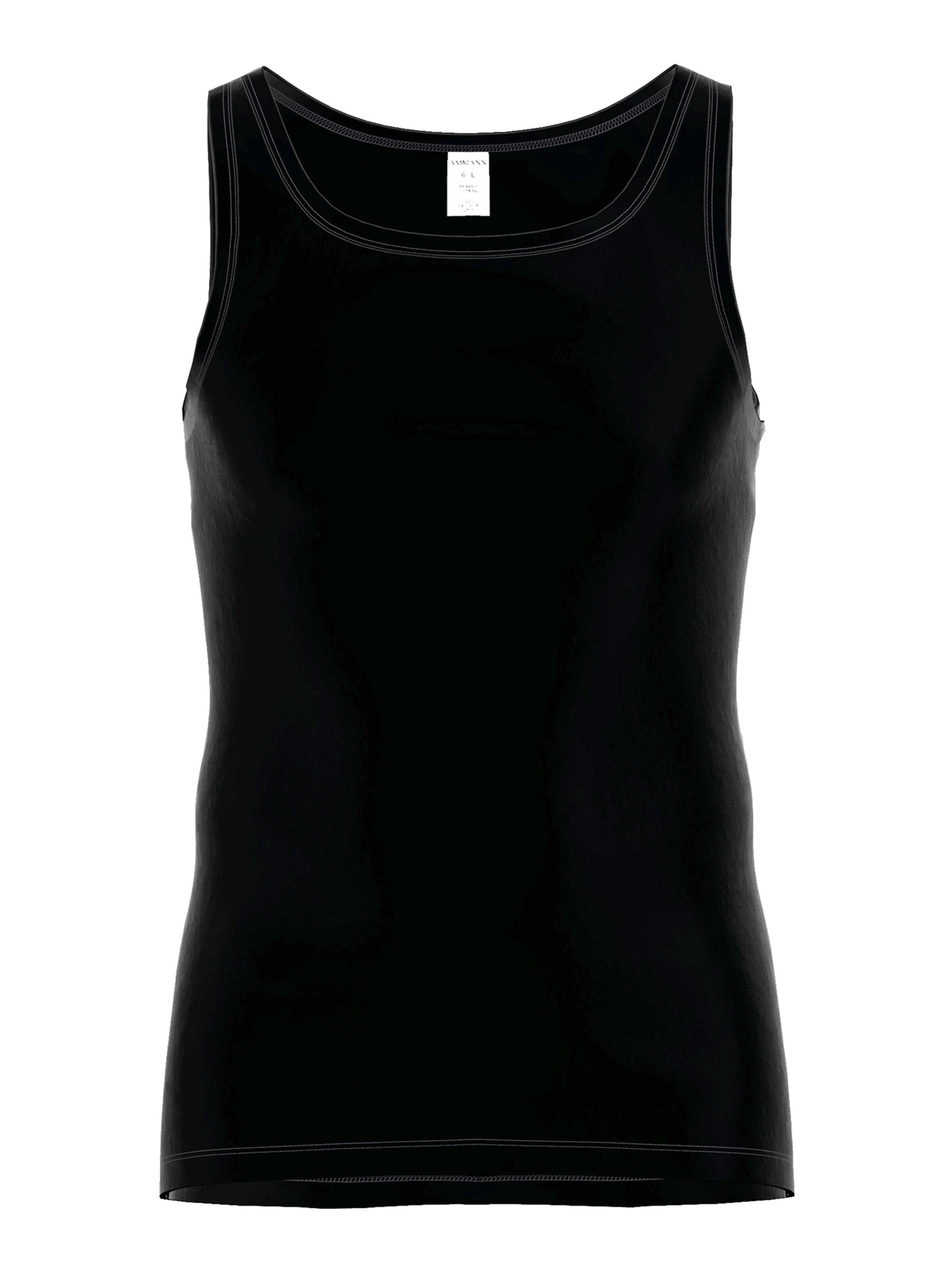 Maillot de corps ' 181 FR ' Ammann en noir : devant