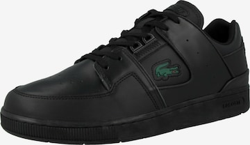 Baskets basses 'COURT CAGE' LACOSTE en noir : devant