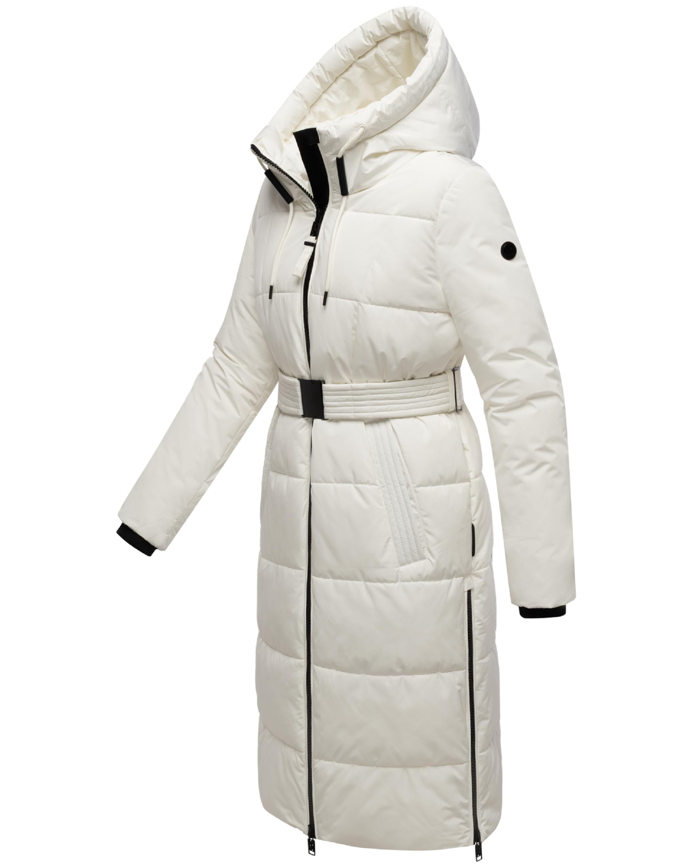 Manteau d’hiver 'Herbstnebel 14' NAVAHOO en blanc
