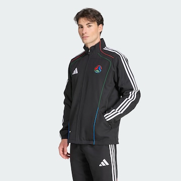 ADIDAS PERFORMANCE Trainingsjack 'Host' in Zwart: voorkant