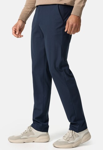 INDICODE JEANS Regular Chino Pants 'Riccardo' in Blue