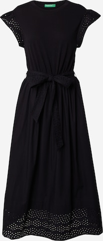 UNITED COLORS OF BENETTON Sukienka w kolorze czarny: przód