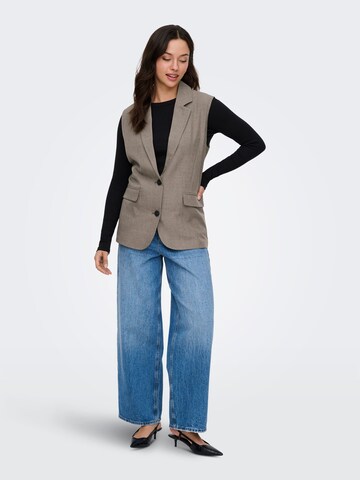 Gilet de costume 'ONLLinda' ONLY en marron
