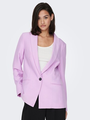 Blazer 'CHEETAH' JDY en violet