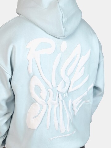 Crystal Paris Sweatshirt 'Shine' in Blue
