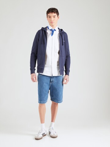 Pepe Jeans Sweatjacke 'PARKER' in Blau