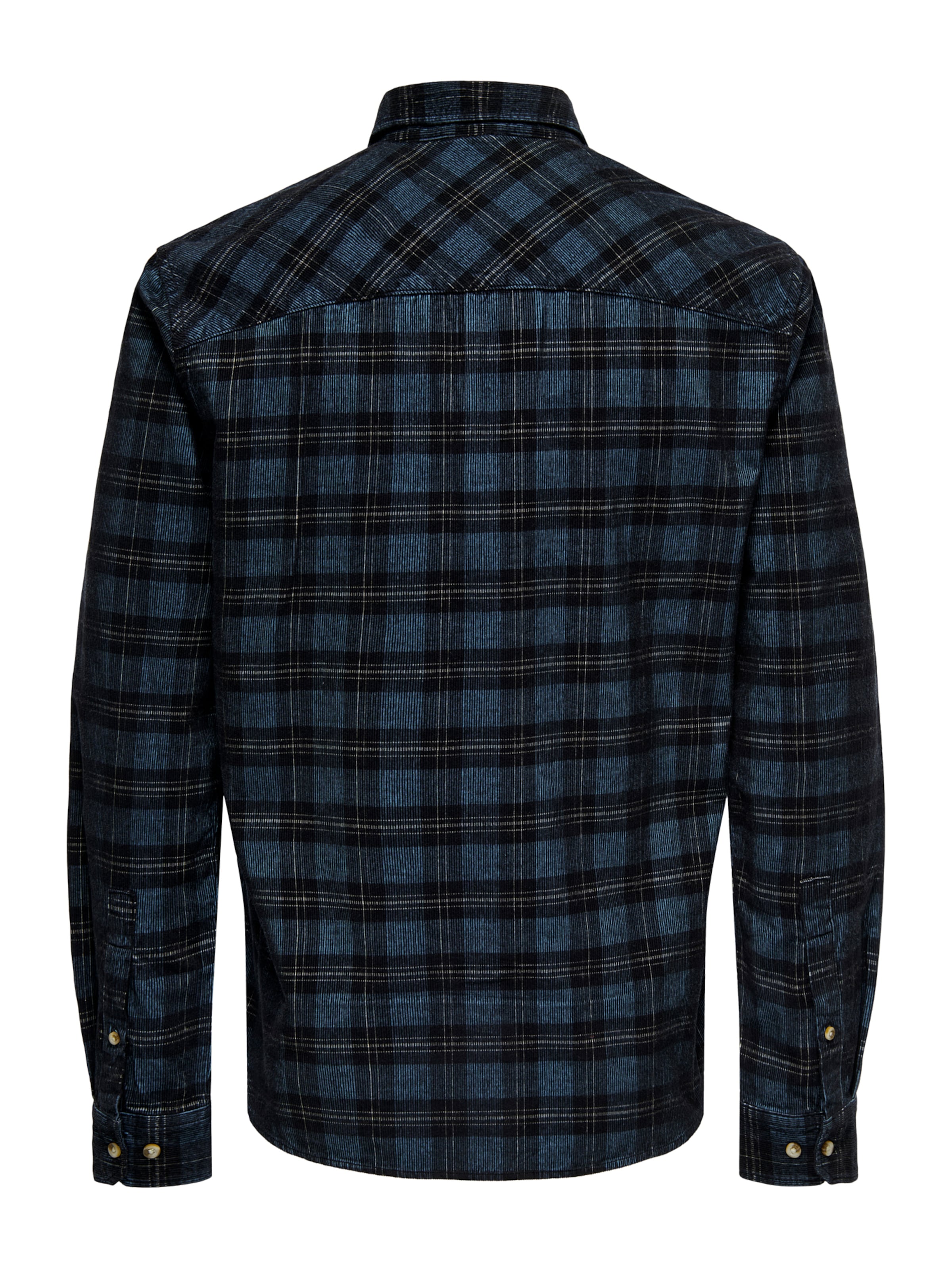 Only & Sons Regular fit Πουκάμισο 'ONSNELSON' σε μαύρο