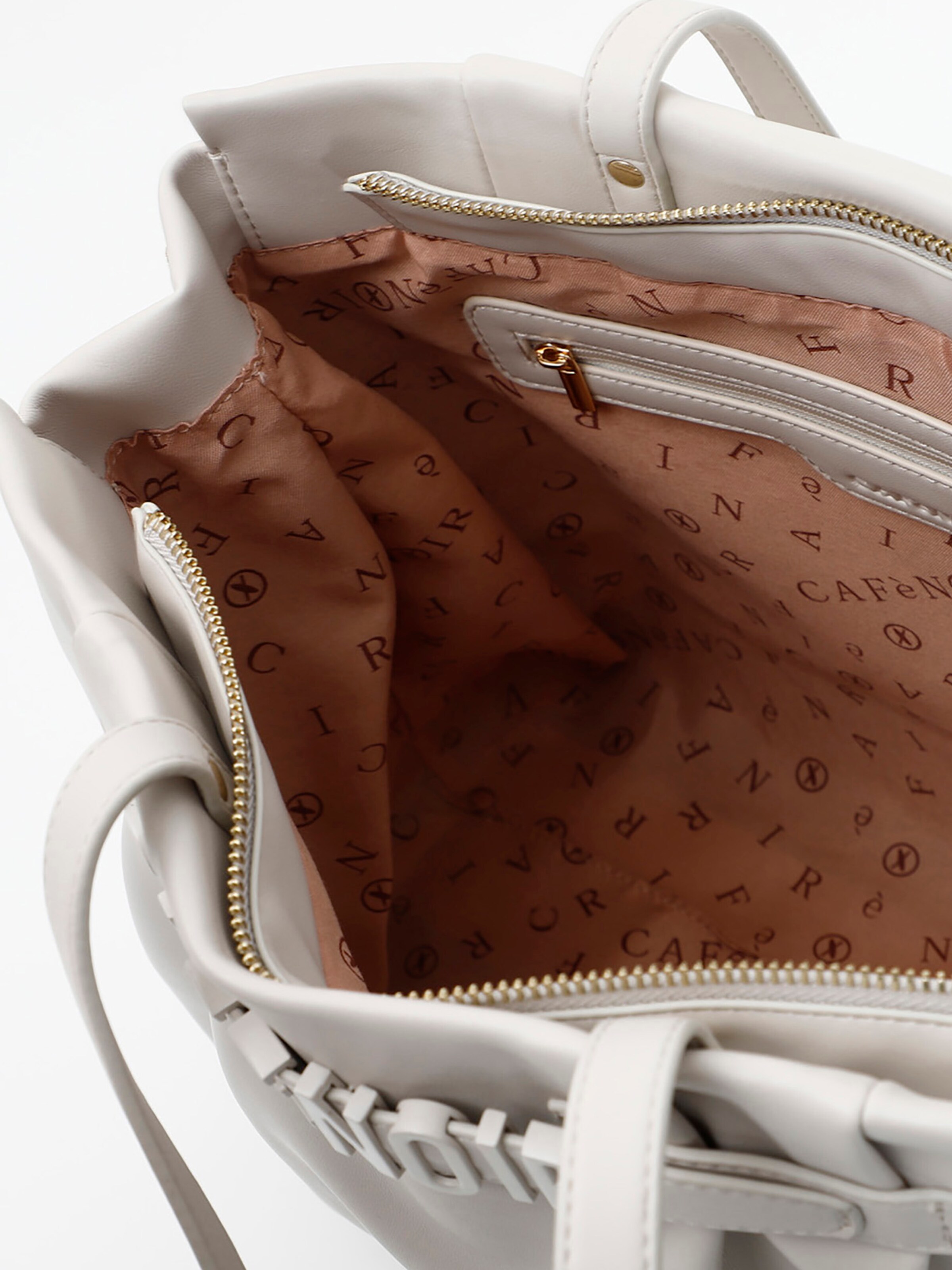 Borsa a sacco di CAFè NOIR in beige