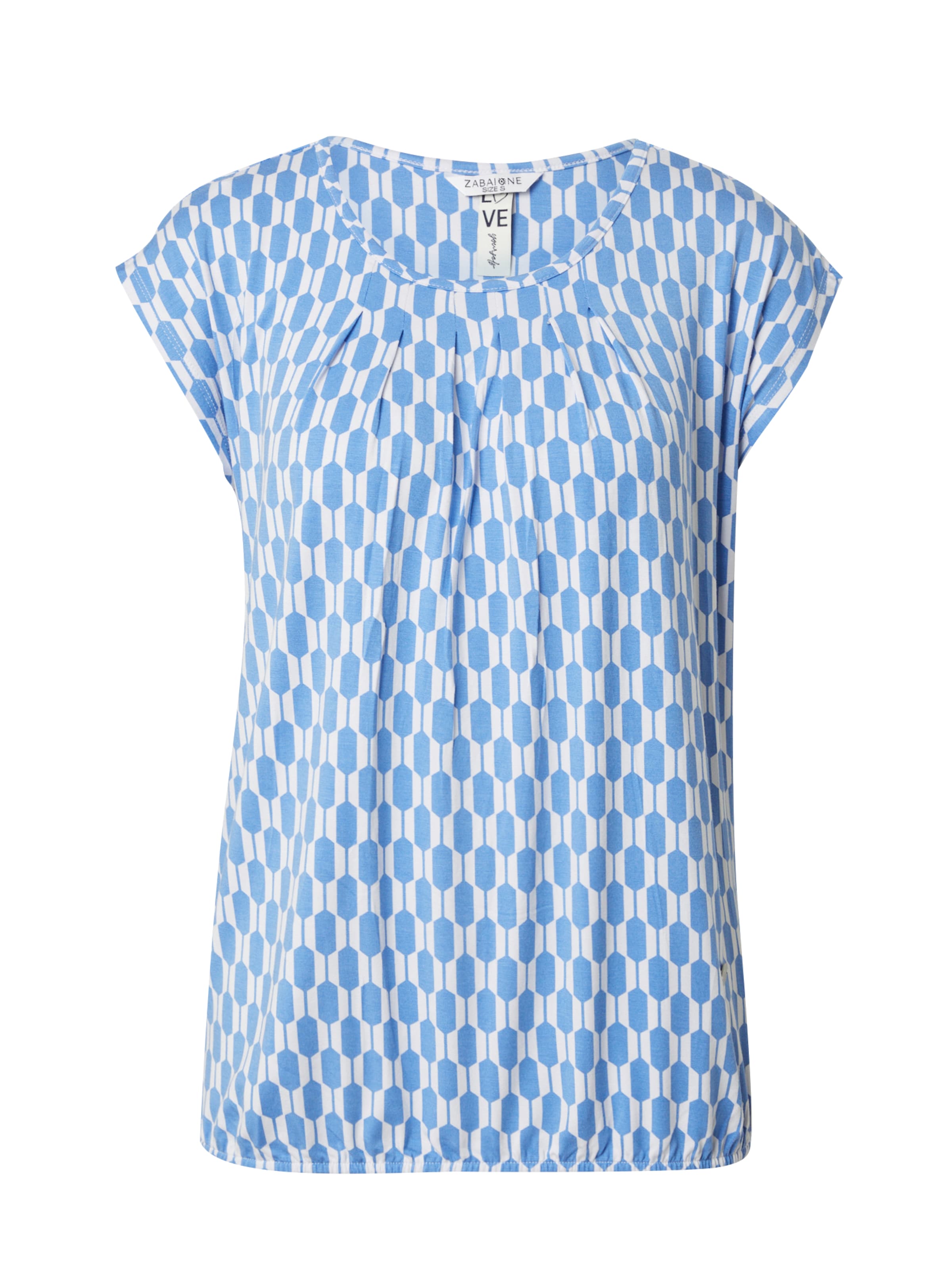 T-shirt 'Mi44nou' ZABAIONE en blanc : devant