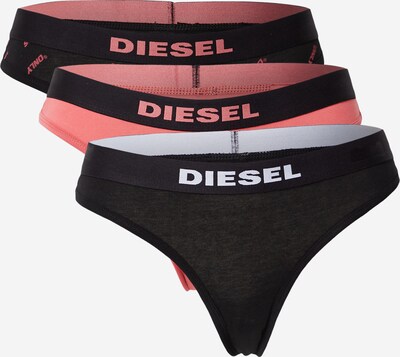 DIESEL Стринг 'UFST-STARS' в розово / черно / бяло, Преглед на продукта